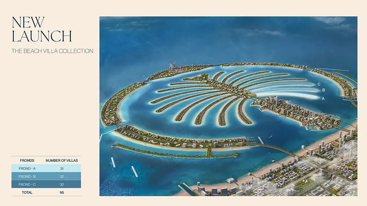 The Beach and Coral Collection Frond D Master Plan