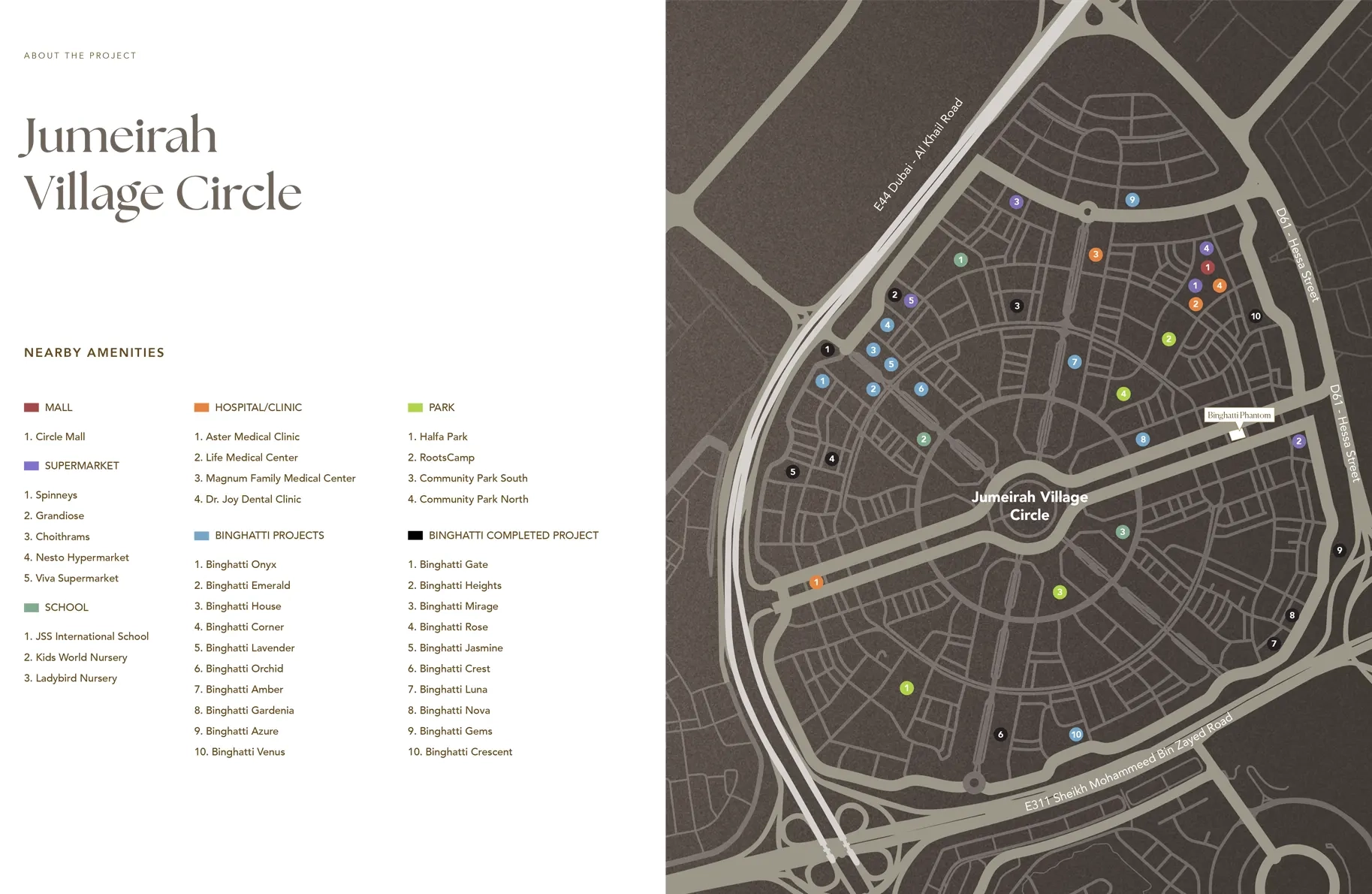 Damac Islands Dubai Location Map