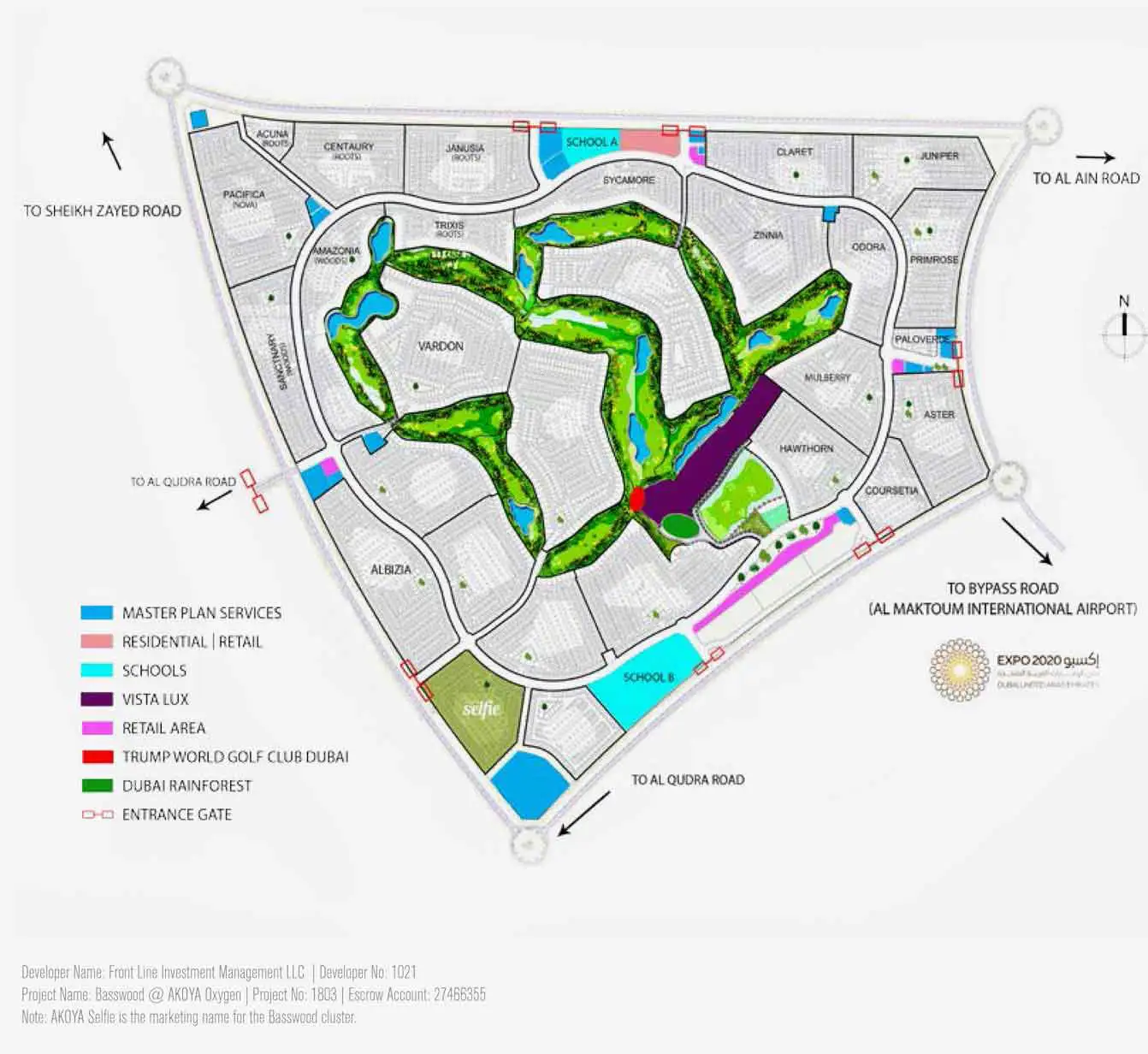 Akoya Selfie Villas Master Plan