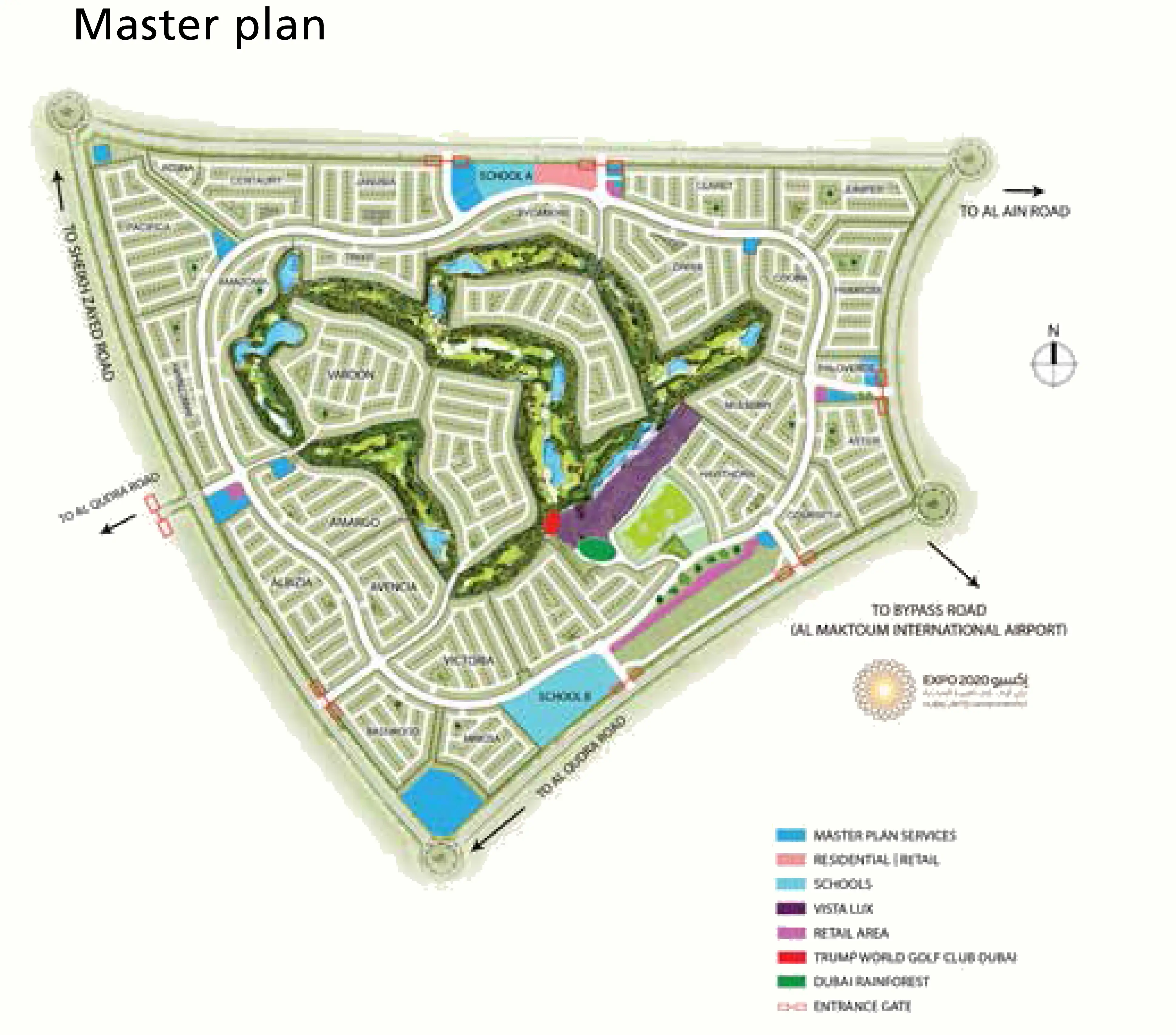 Aurum Villas Master Plan