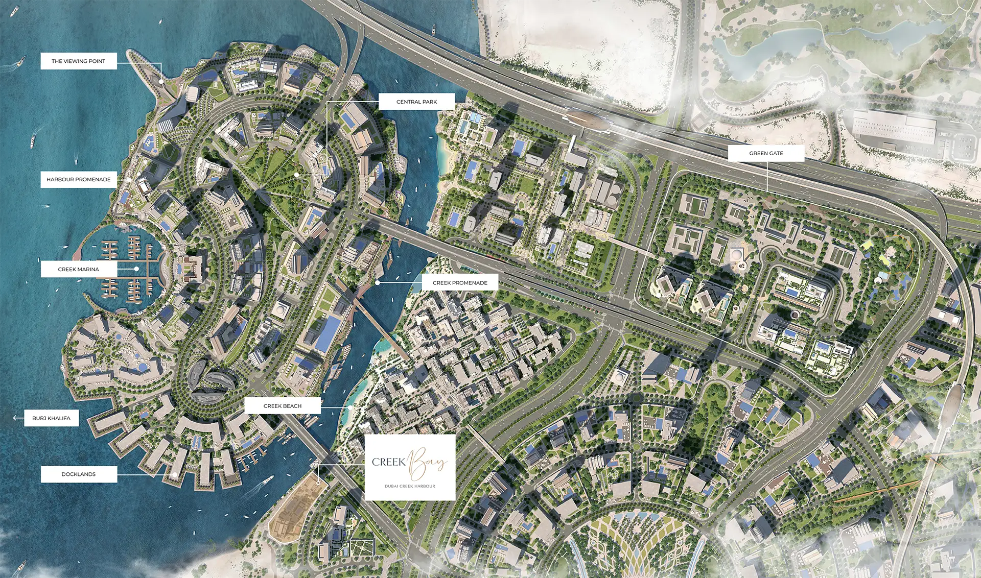 Emaar Creek Bay Master Plan