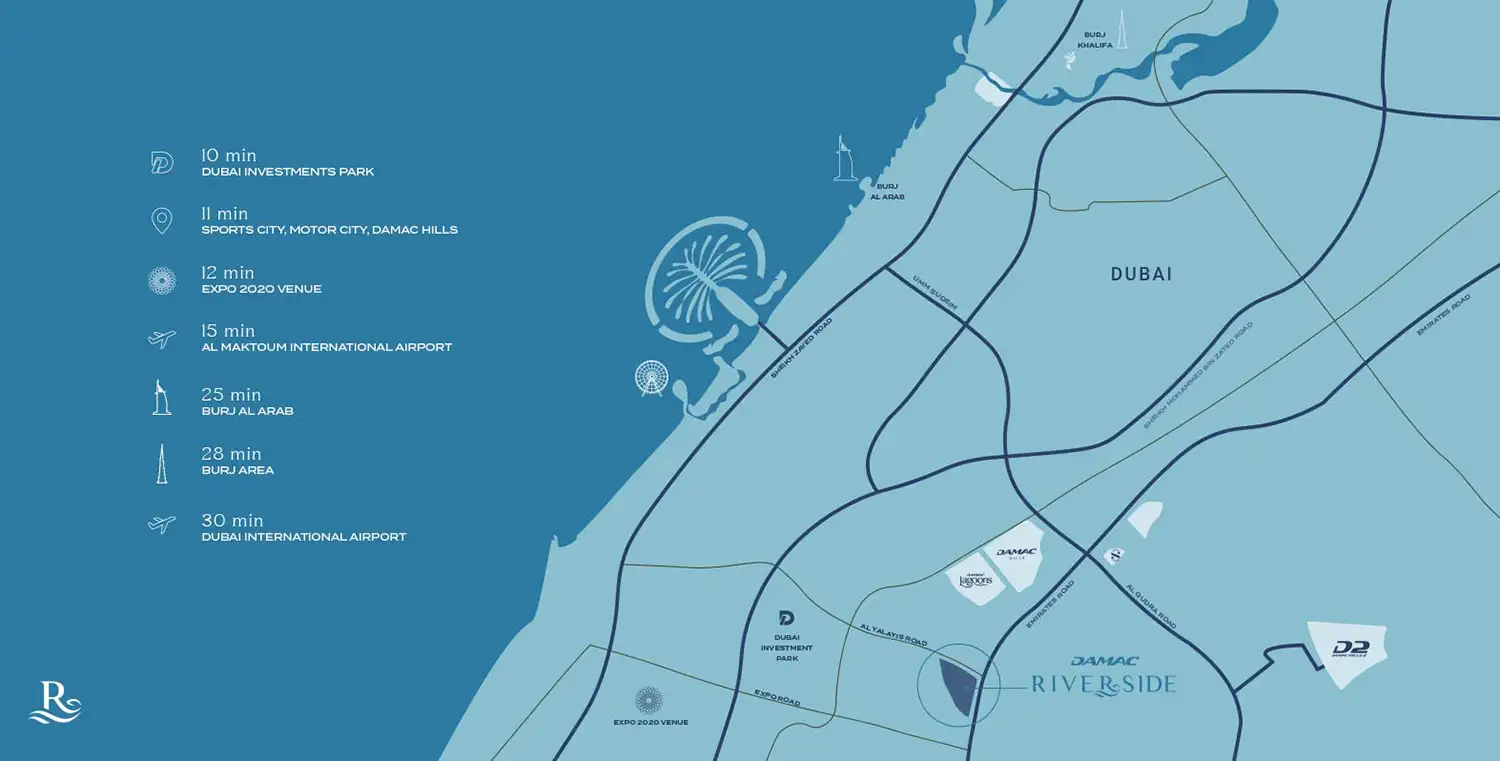 Olive at DAMAC Riverside Master Plan