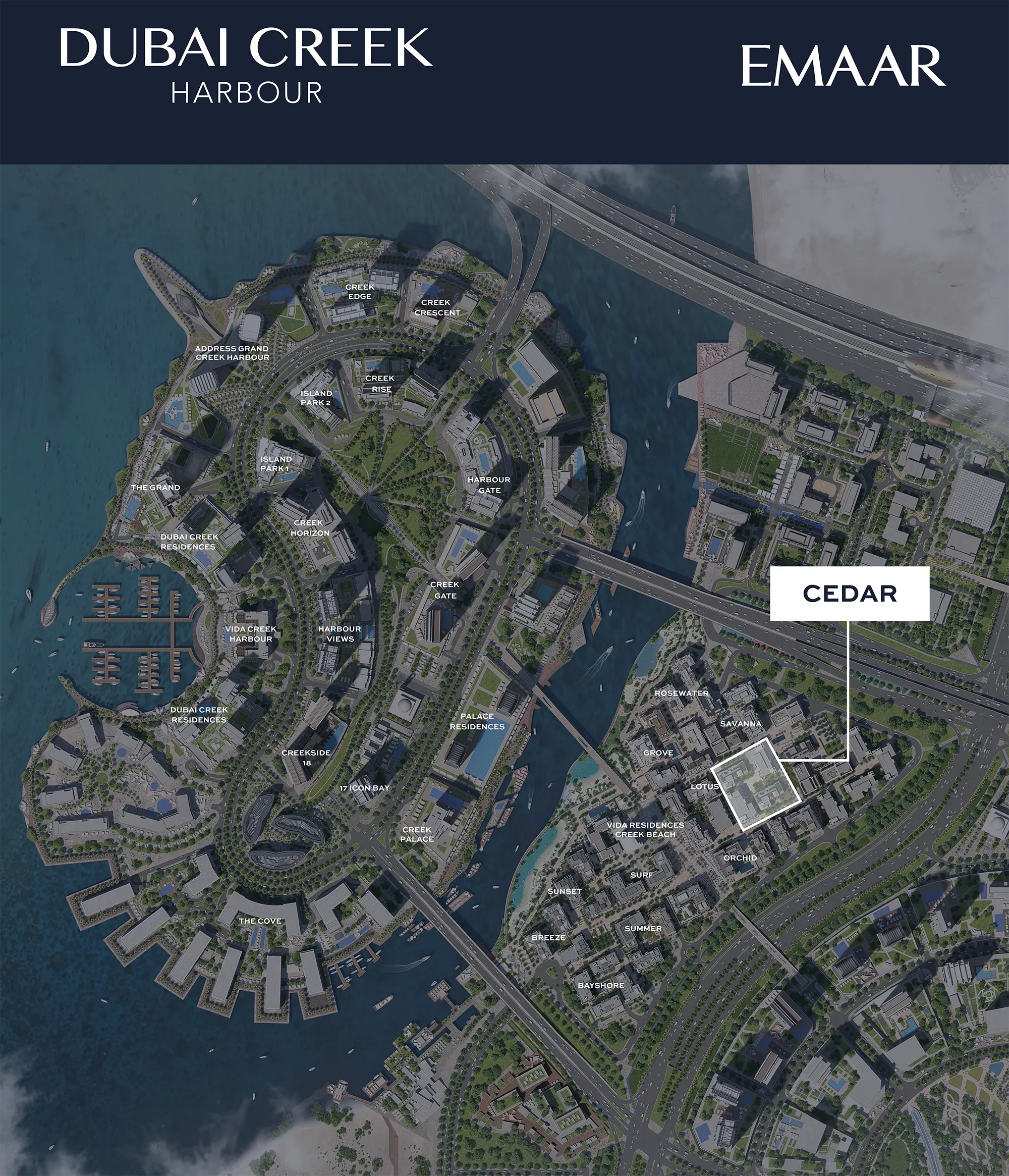 Cedar at Creek Beach Master Plan