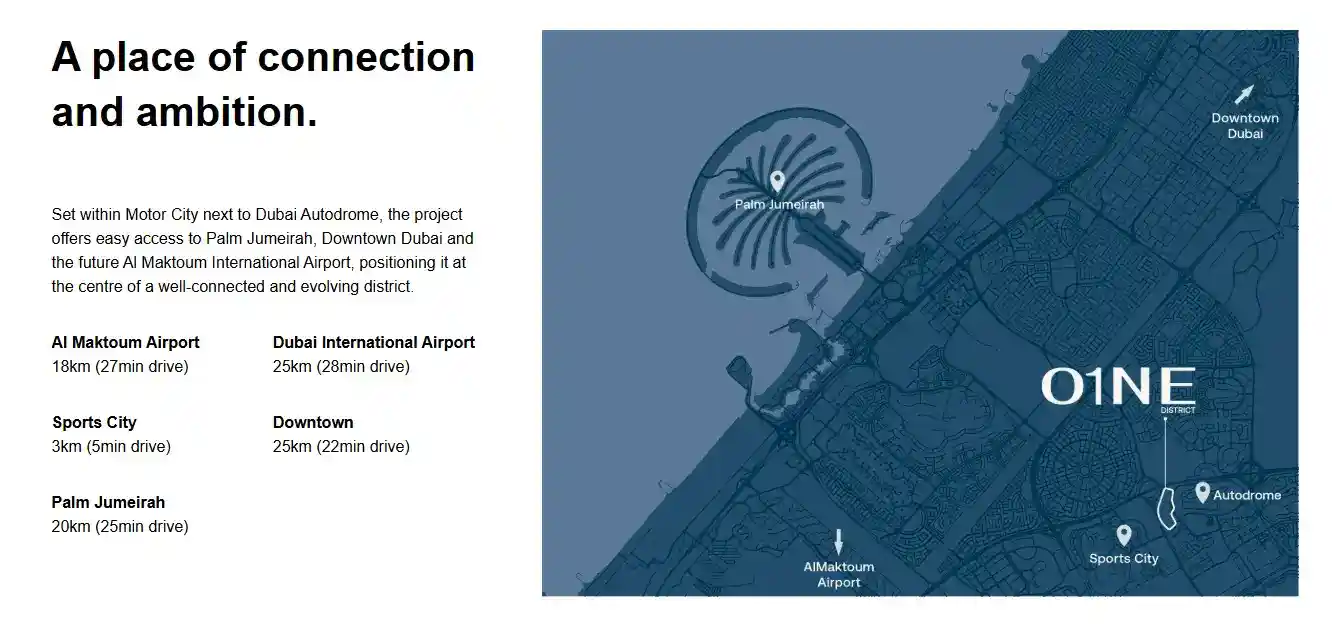Damac Islands Dubai Location Map