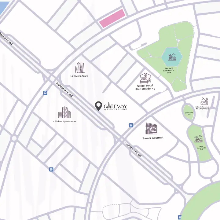 Damac Islands Dubai Location Map