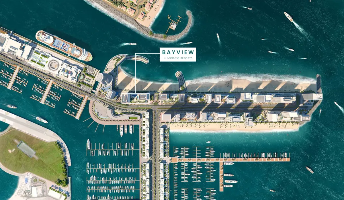 Bayview Tower 2 by Address Resorts Master Plan