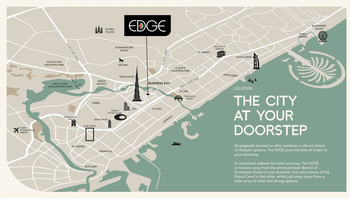 Edge Business Bay Master Plan