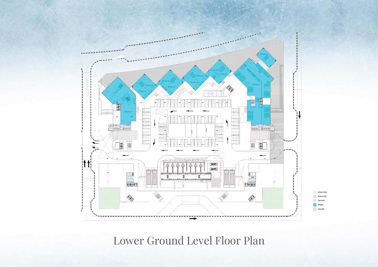 Ice Beach at Marjan Island Master Plan