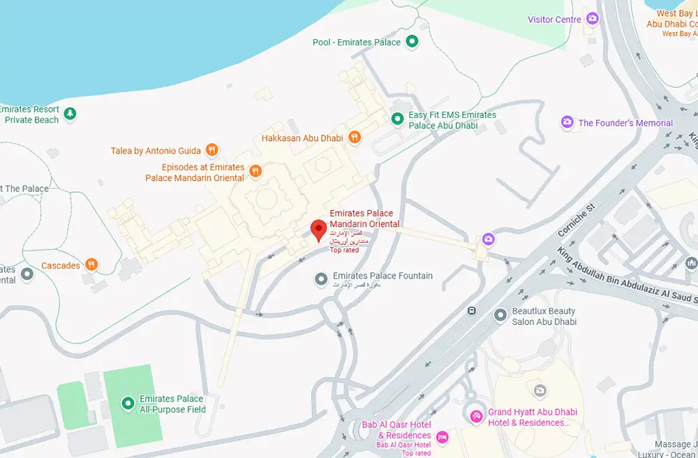 Damac Islands Dubai Location Map