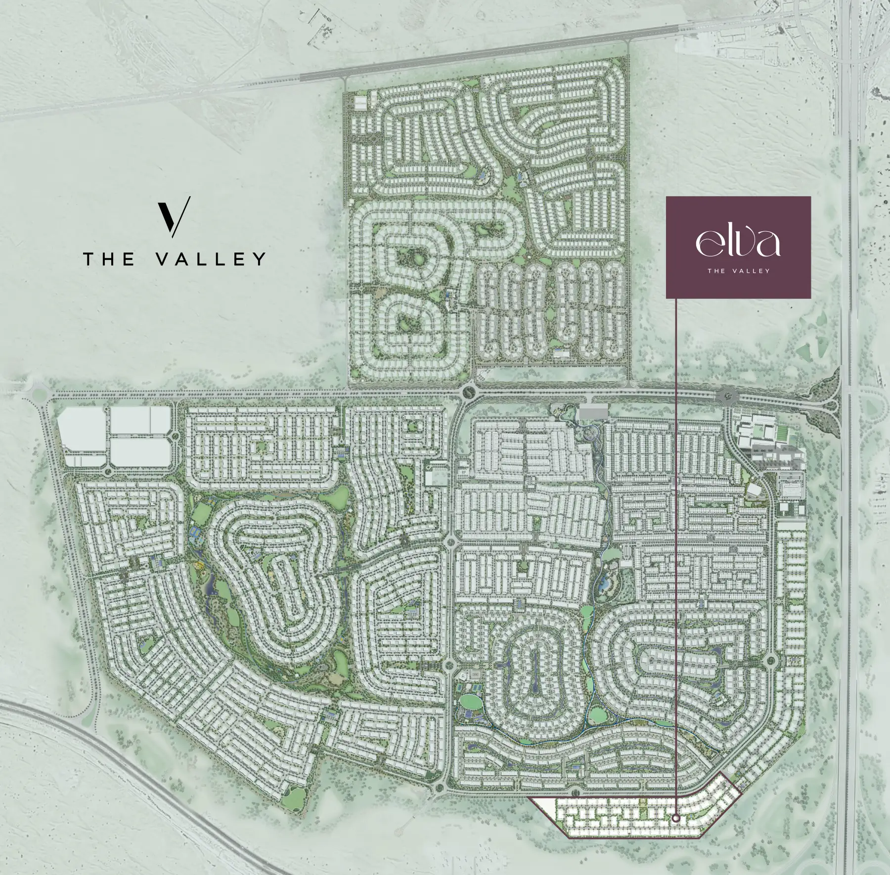 Elva at The Valley Master Plan