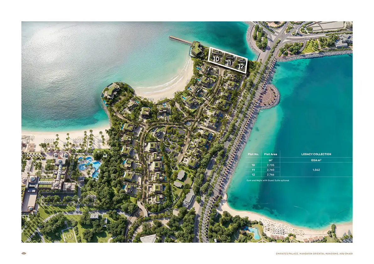 Floating Mansion Emirates Palace Master Plan