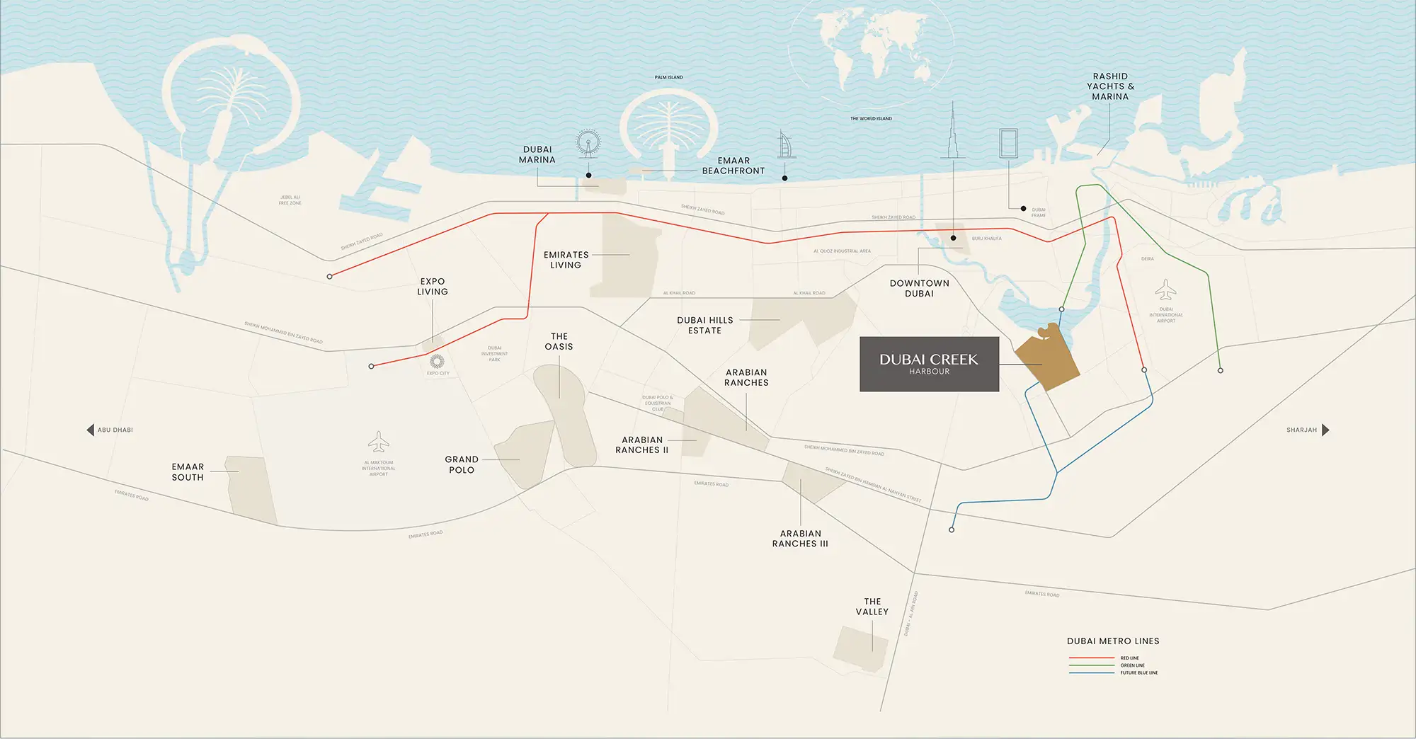 Valia Tower by Emaar Master Plan