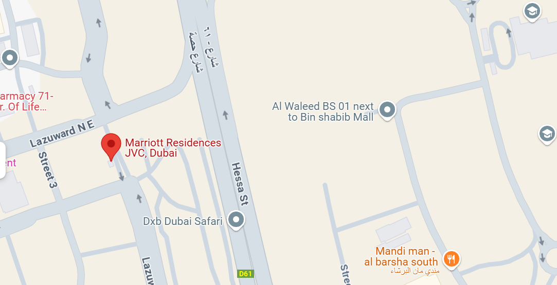 Damac Islands Dubai Location Map