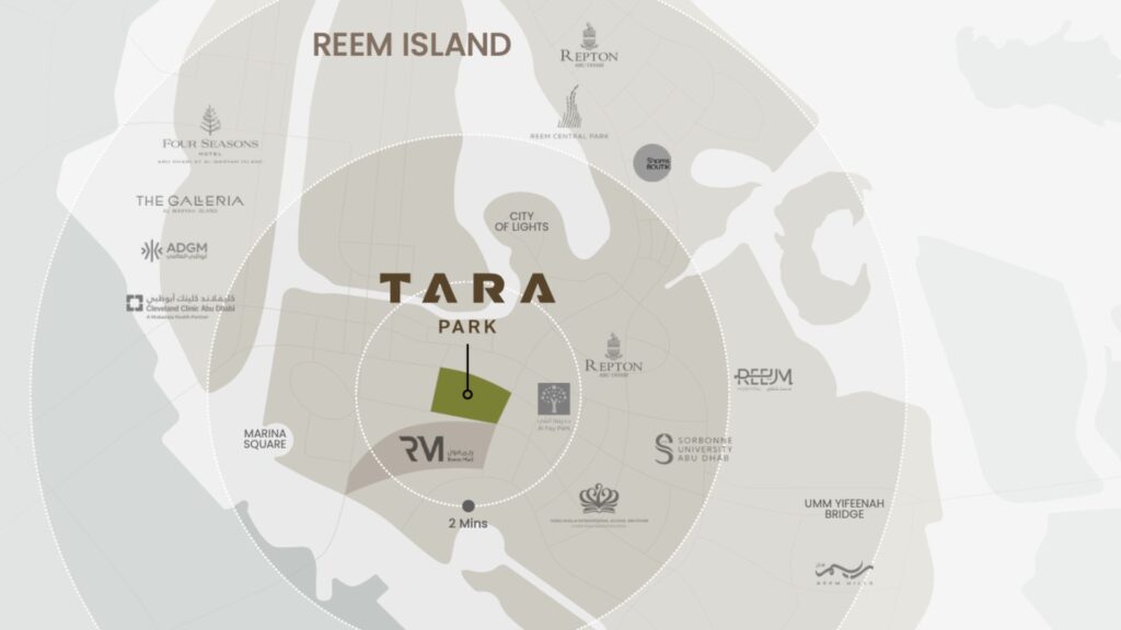 Damac Islands Dubai Location Map