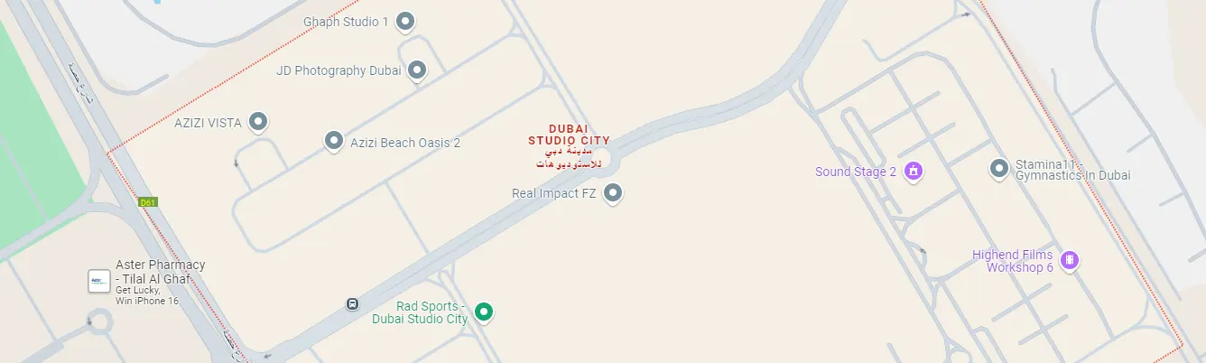 Damac Islands Dubai Location Map