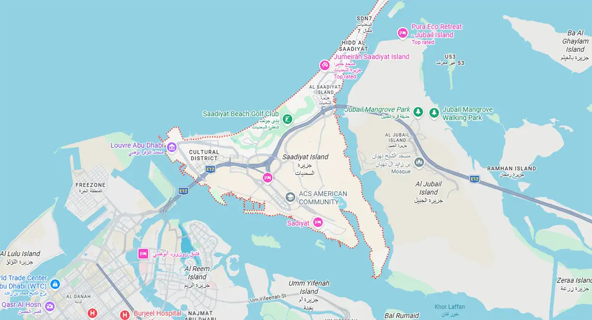 Sei Saadiyat by Aldar Master Plan