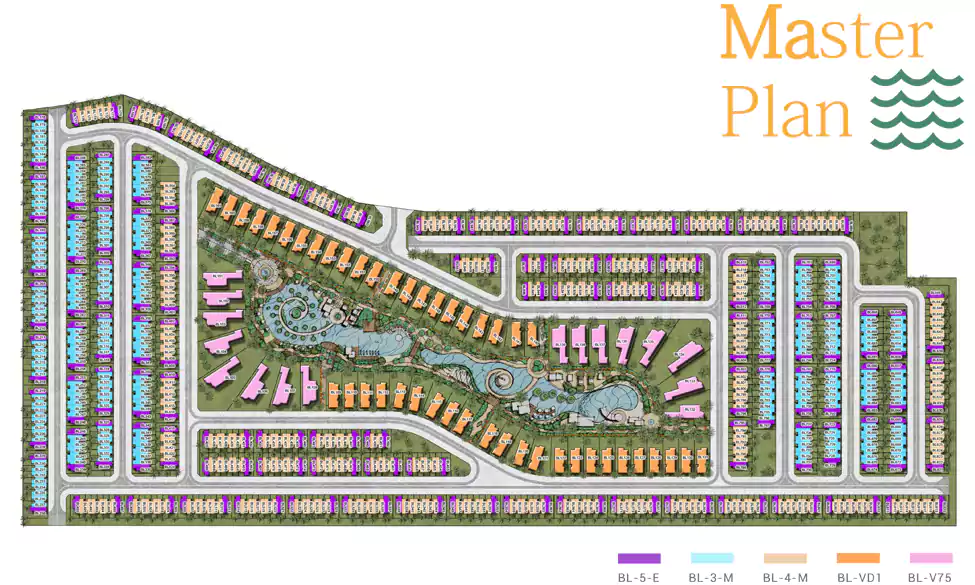Portofino at Damac Lagoons Master Plan