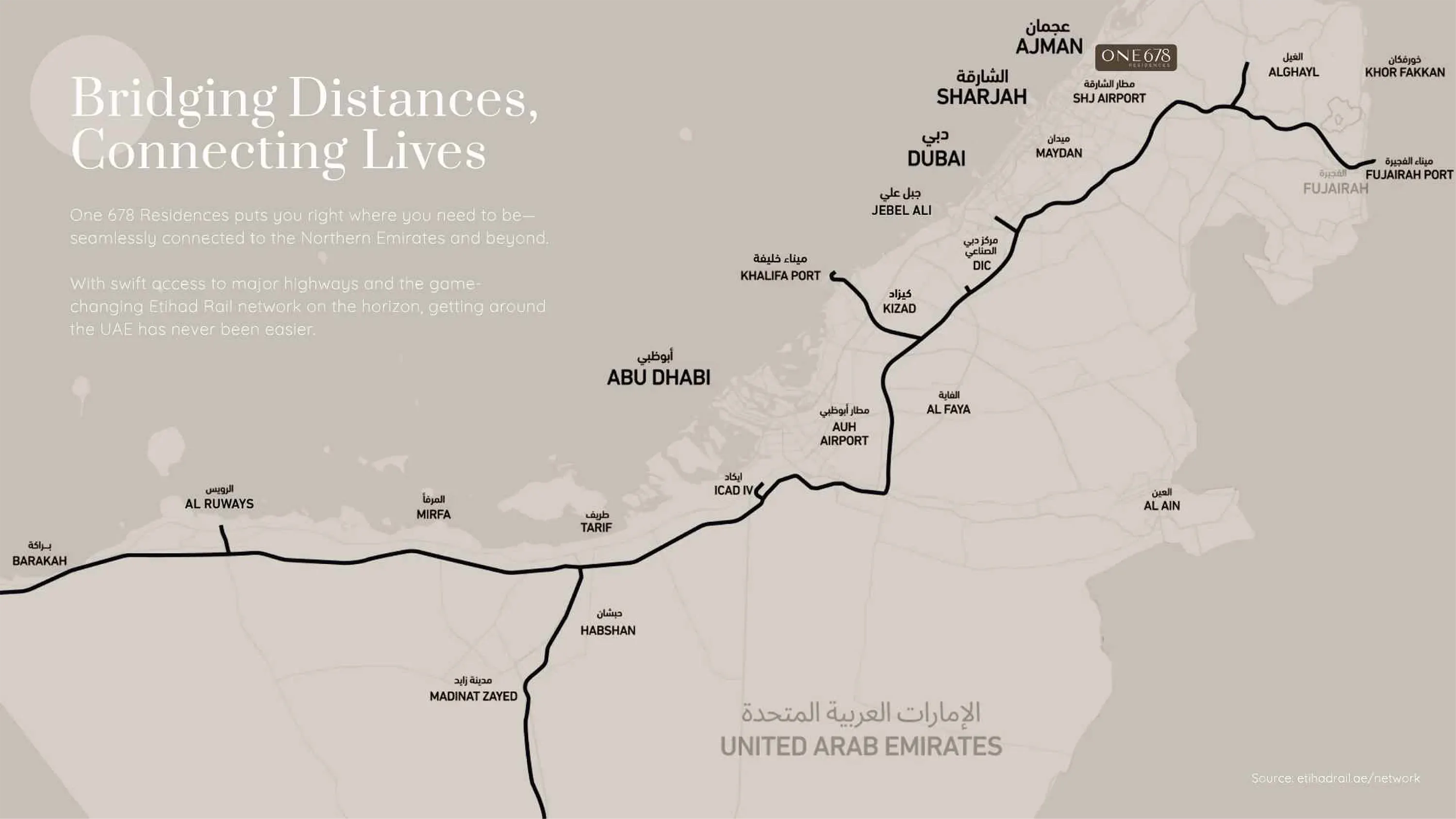 One 678 Residences at Ajman Master Plan
