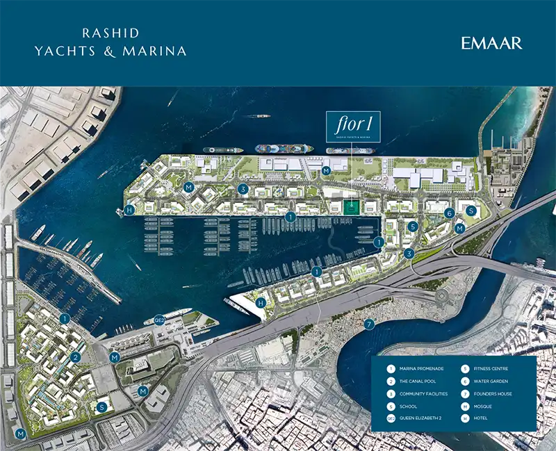 Fior at Rashid Yachts & Marina Master Plan