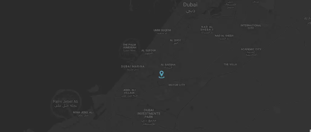 Damac Islands Dubai Location Map