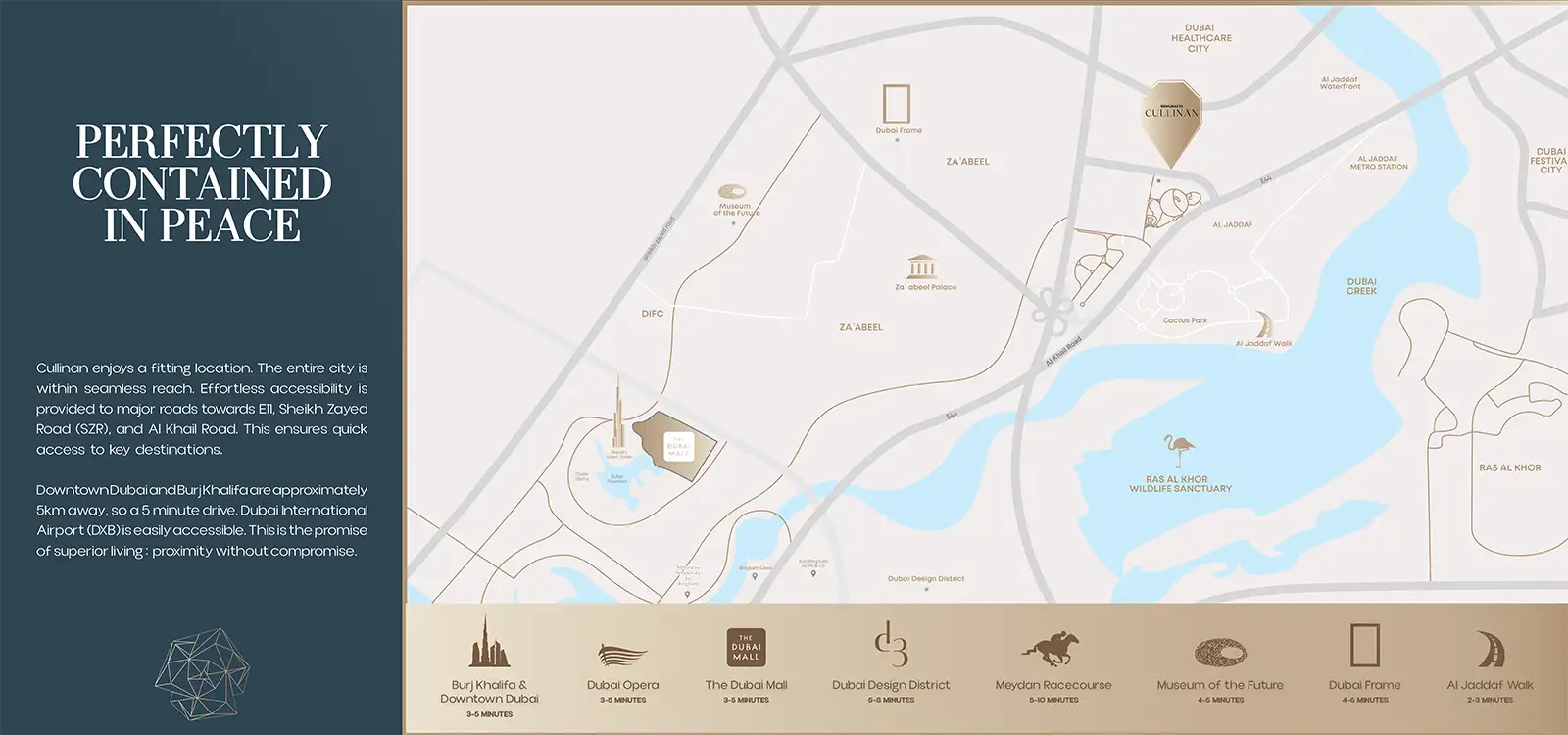 Binghatti Cullinan at Al Jaddaf Master Plan