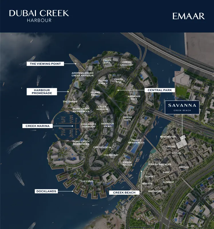 Savanna at Creek Beach Master Plan