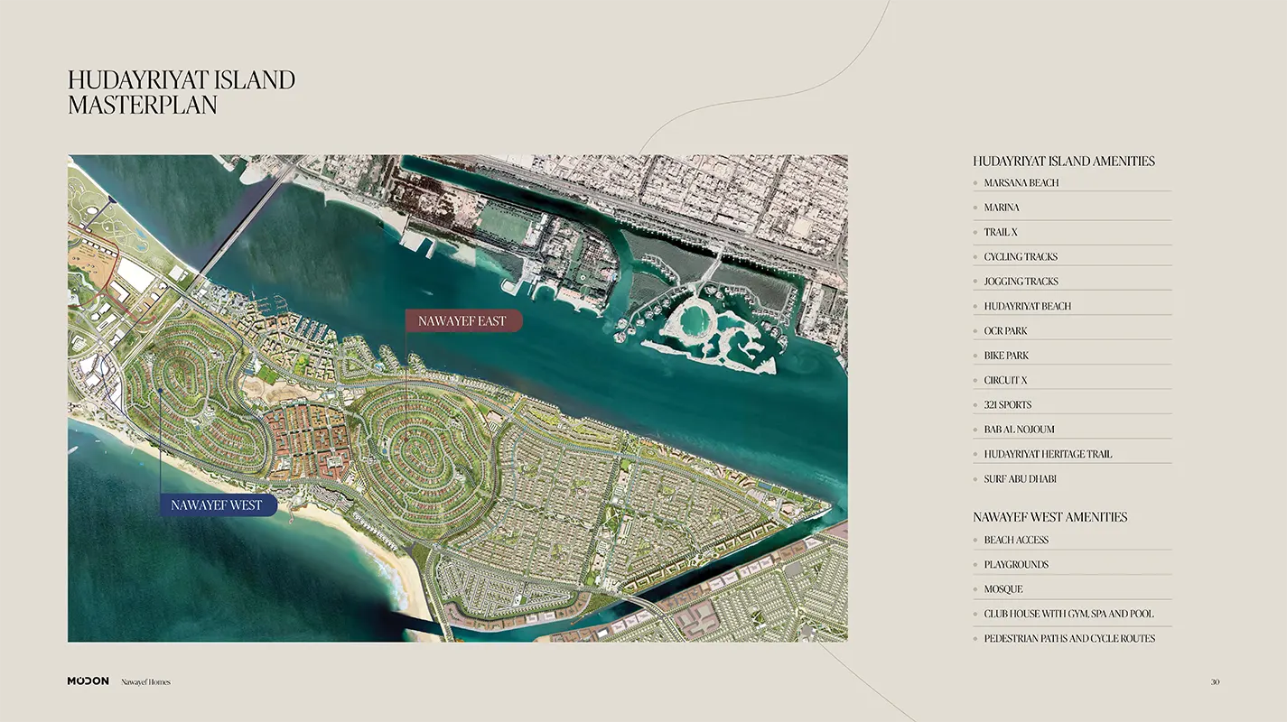 Nawayef Homes by Modon Master Plan