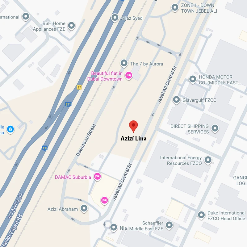Damac Islands Dubai Location Map