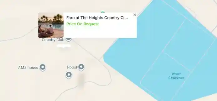 Damac Islands Dubai Location Map