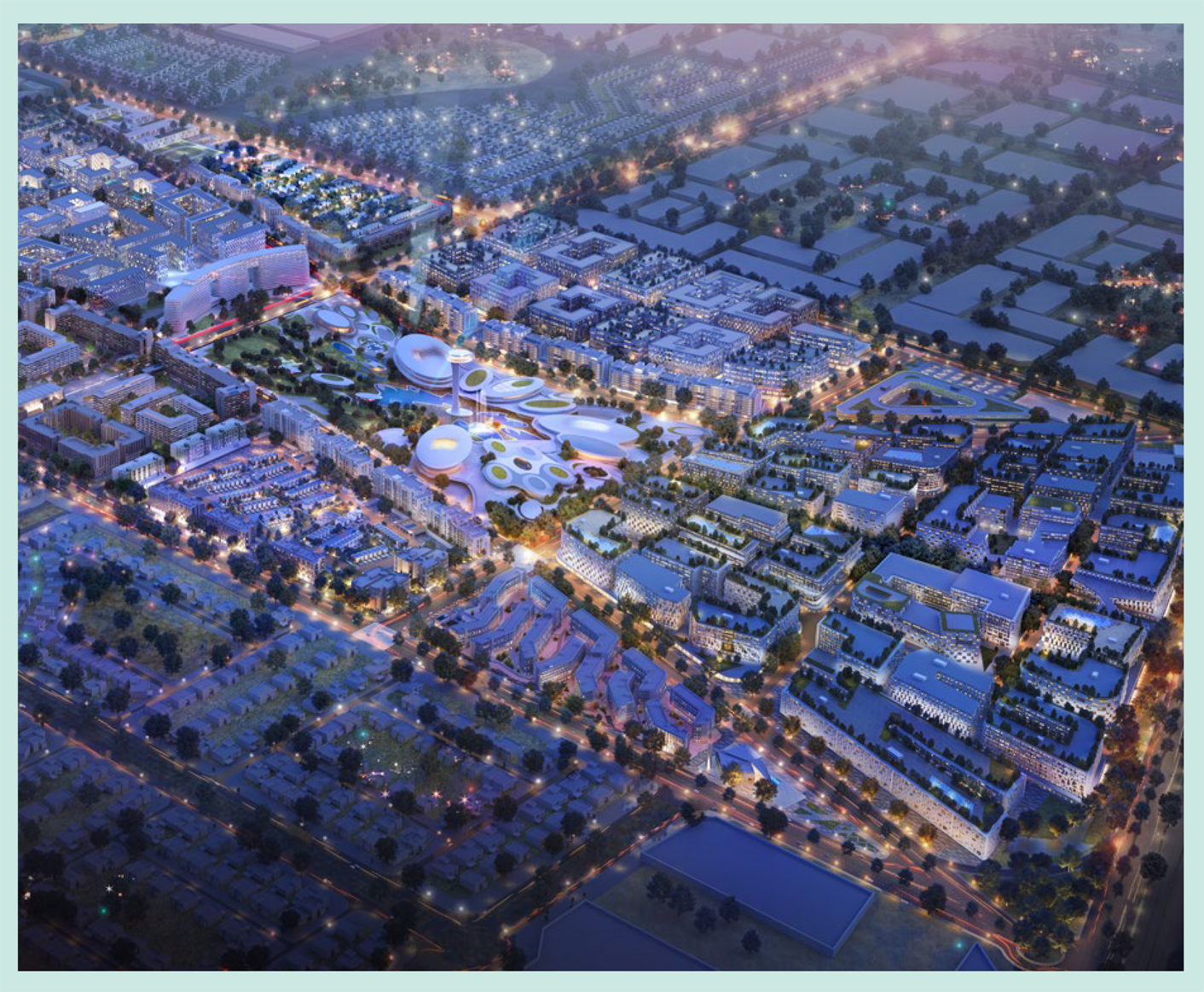 The Gate at Aljada Master Plan