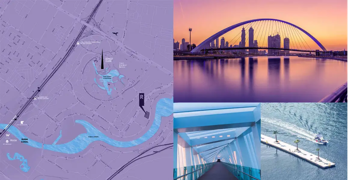 Damac Islands Dubai Location Map