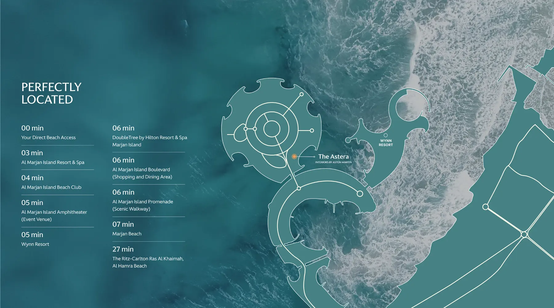 Damac Islands Dubai Location Map
