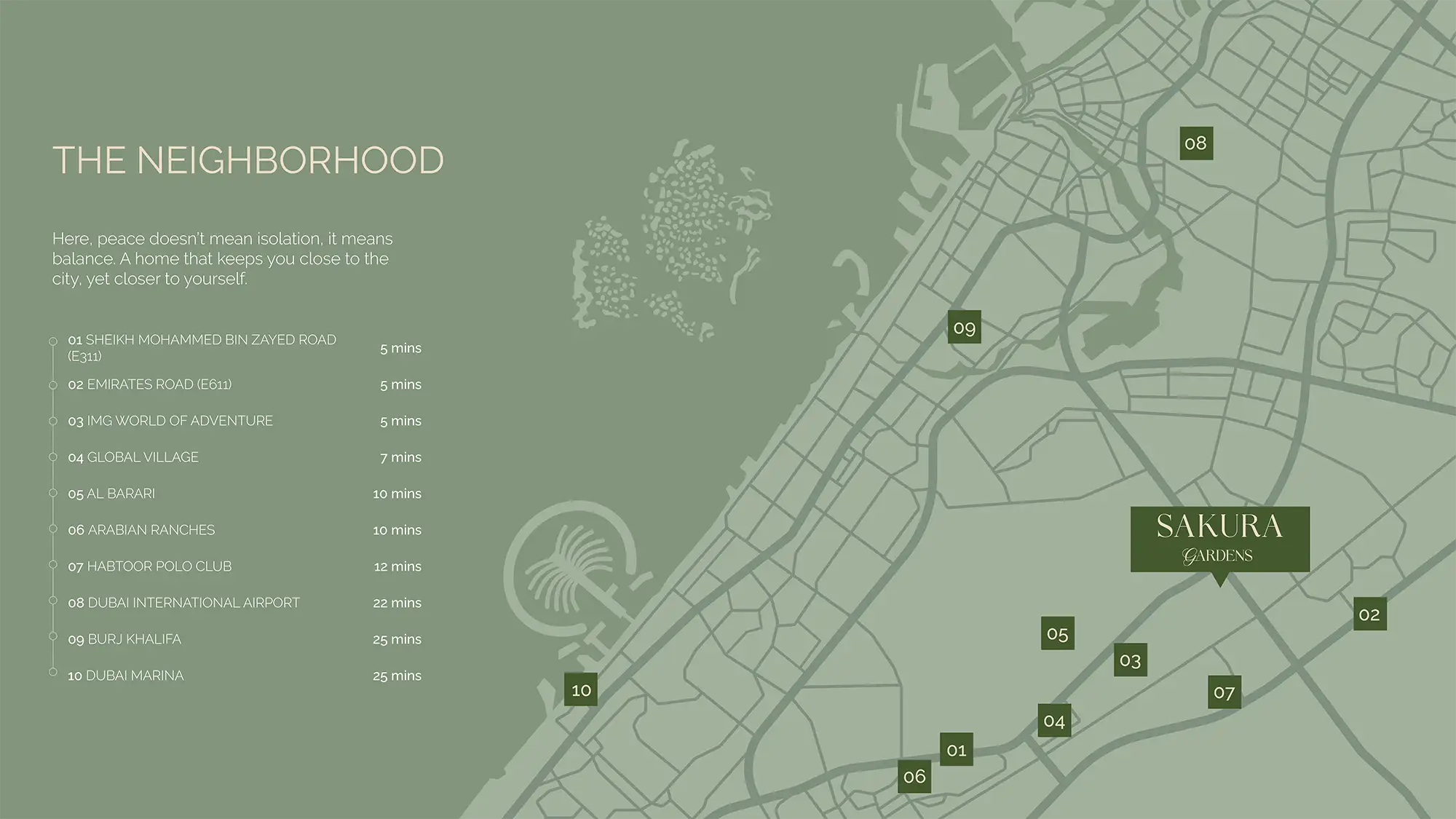 Sakura Gardens at Falcon City Master Plan