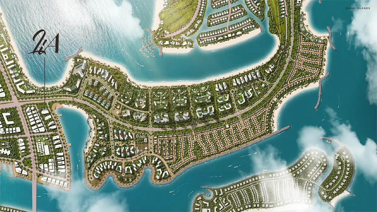 LIA at Dubai Islands Master Plan