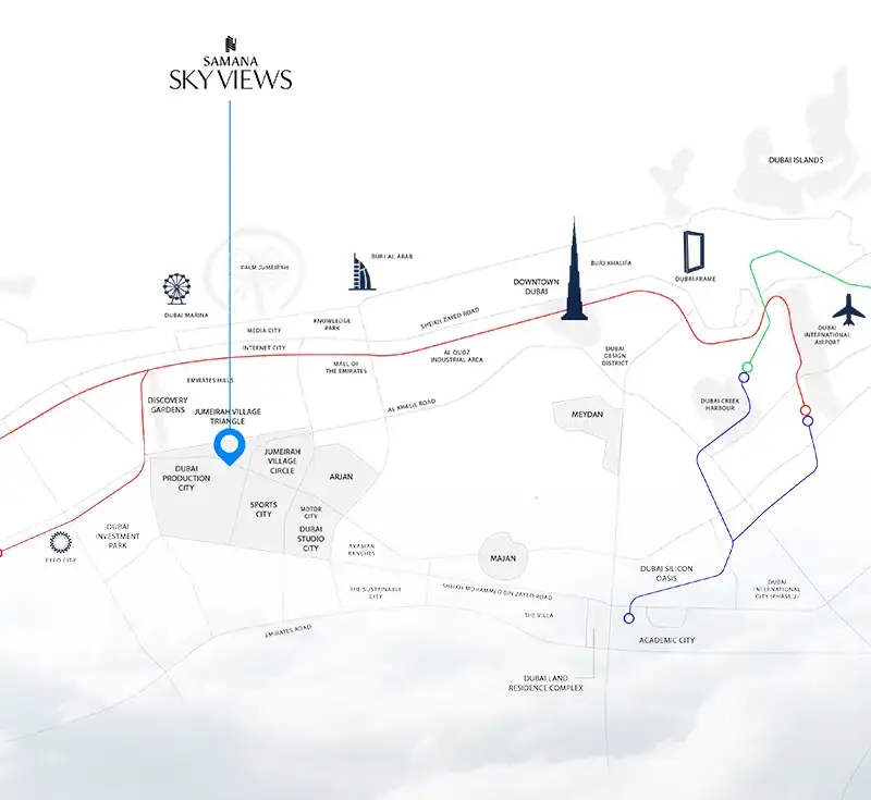 Samana Sky Views Master Plan