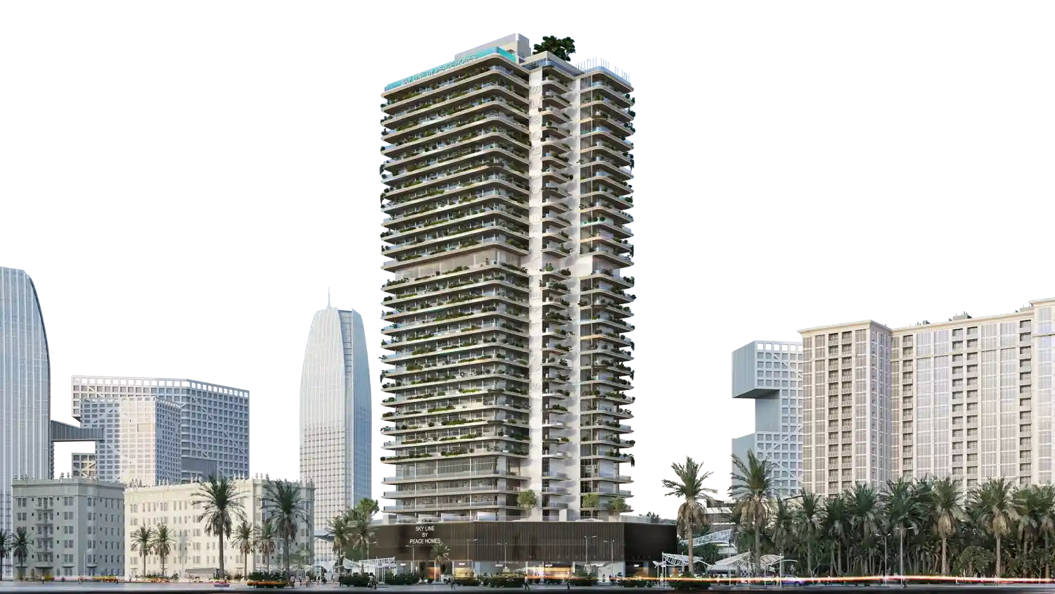 Sky Line residential complex by Peace Homes Group