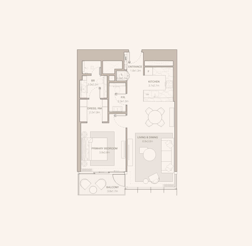 Damac Islands Dubai Location Map