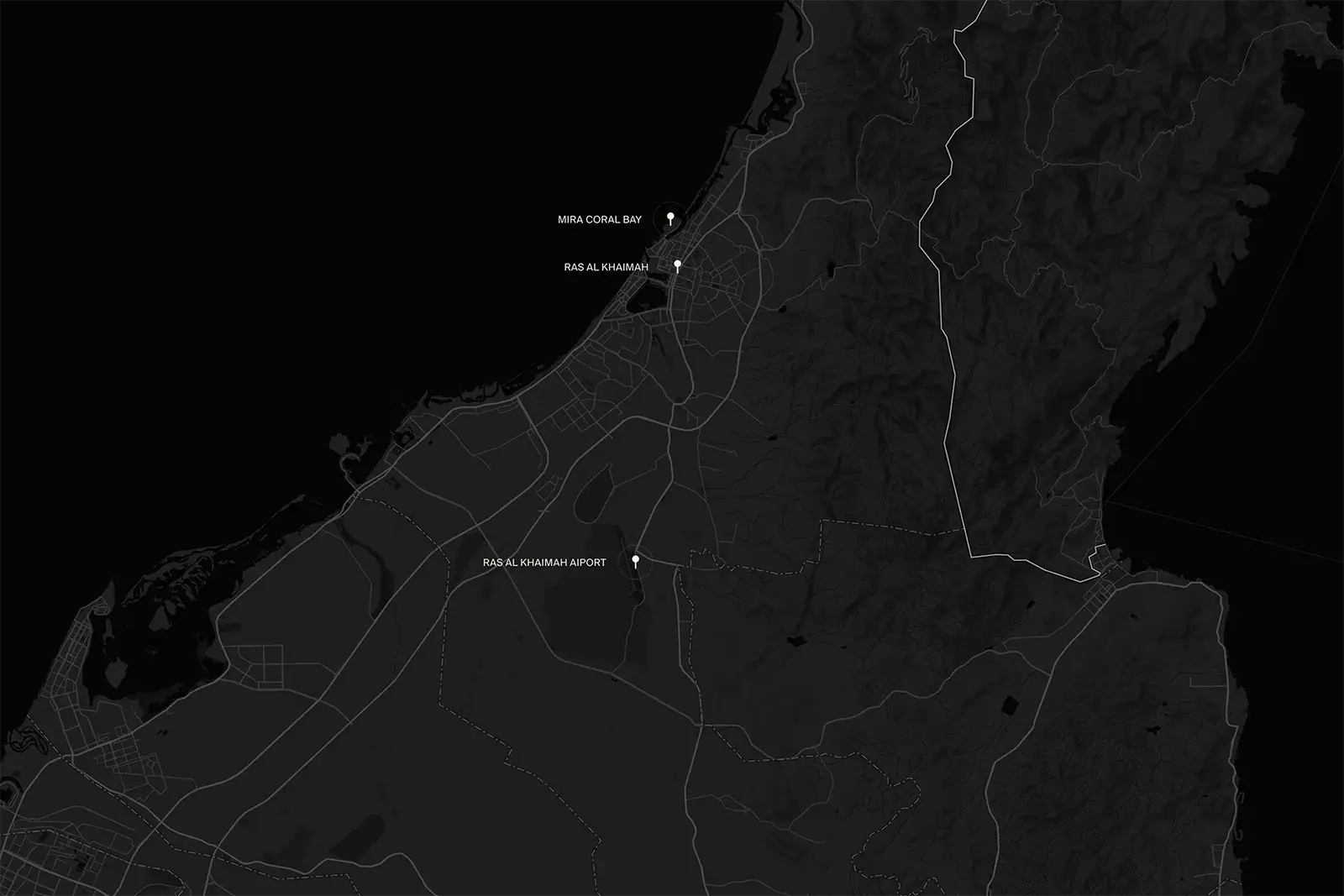 Damac Islands Dubai Location Map