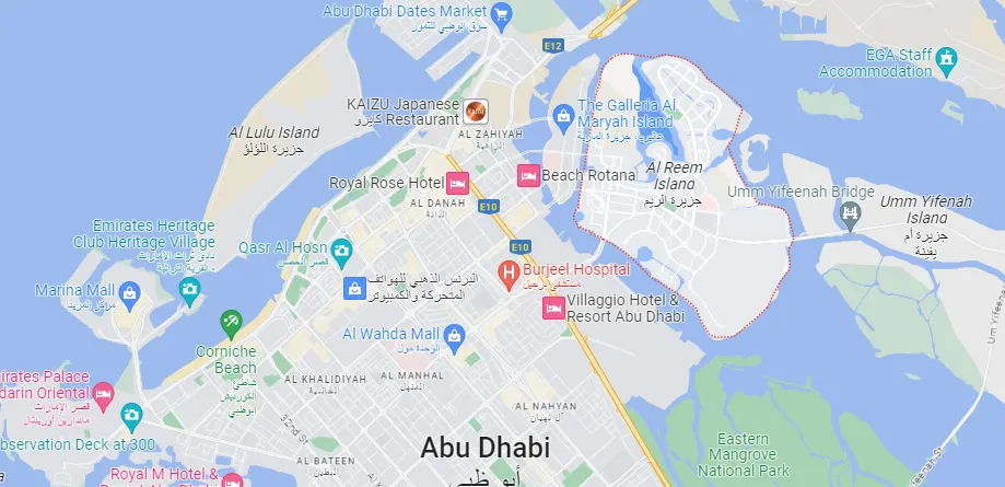 Radiant Bay at Al Reem Island Master Plan